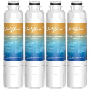 4 Pack Refrigerator Water Filter Replacement For Water Filter HAF-CINEXP, DA29-00020B, HAF-CIN, DA29-00020B-1, RF28HMEDBSR, RF263BEAESR, RS25J500DSR, RF263TEAESG, HDX FMS-2, DA97-08006A-1