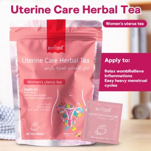 Wholesale Uterine Care Herbal Tea Herbal Supplement OEM ODM Women's Herbal Wellness Tea Daily Nourishment Balance Support GMP COA HALAL