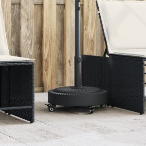 parasol stand with wheels for Ø38/48 mm poles