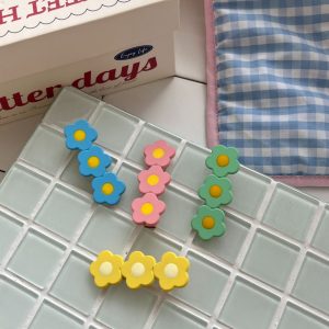 Hairpin Cute Girl Flower Bangs Clip