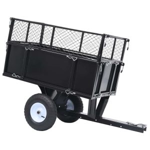 tipping trailer for lawnmowers, 150 kg load