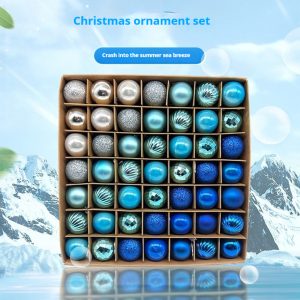 3cm Decorative Colored Ball Christmas Tree Plastic Pendant