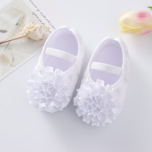 Cute Flower Princess September Baby Soft Sole Infant Shoes