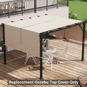 2 Pcs Pergola Replacement Canopy