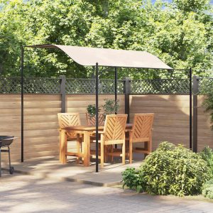 Gazebo Cream White   Gazebo 3x2.4 m Anthracite