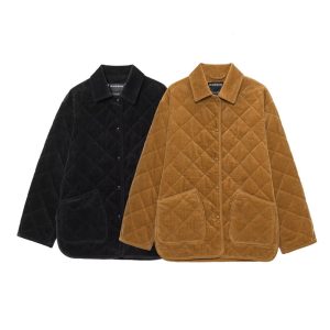 Wear New Corduroy Long-sleeved Jacket Coat