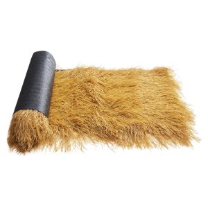 Artificial Thatch Grass Roof Roll 1.6 X 19.7 Ft Tiki Hut Bar Skirt Roof Decor