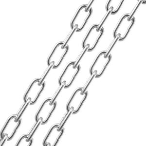 Zinc Plated Proof Coil Chain Carbon Steel Chain Sling 3/16' X 10' 1100 Lbs
