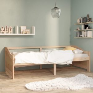 Daybed 3-Seater Solid Pine Wood   Daybed 3-Seater