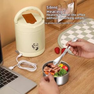 Stainless Steel Insulated With Electric Heating, Portable For Office Workers
