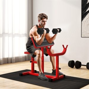 265 LBS Preacher Curl Bench for Strength Training