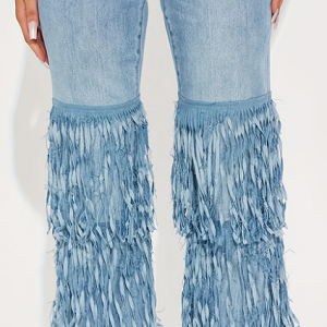 Women's Casual Pants Thin Imitation Jeans