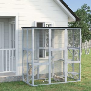 Large Catio Enclosure with Weather Protection