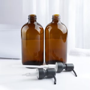 Hand Sanitizer Bottle Boston Black And White Glass Bottles