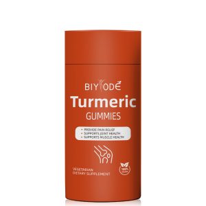 High-Quality New Design Organic Turmeric Gummies Wholesale Health Supplements