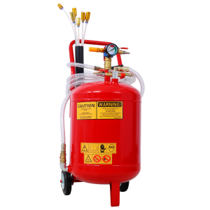 Oil Extractor, Portable Air Pneumatic Waste Oil Garage Extractor Drain Draine Tank Professional Fluid Evacuator, Portable, Integrated Level Gauge, Use With Oil, Transmission Fluid And Anti-F