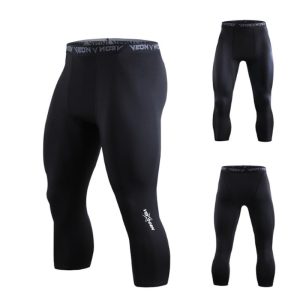 Men's Basketball Tight Sports Training Breathable High Elasticity Compression Fitness Pants