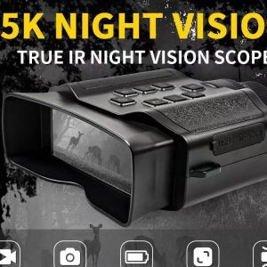 Binocular Infrared Portable PhotoVideo Recording DayNight Dual-Use HD 5K Telescope