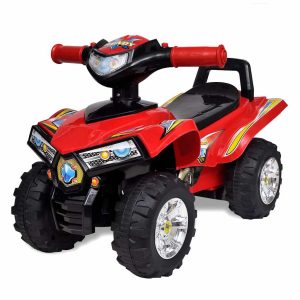 Ride-on quad for children with sound and light
