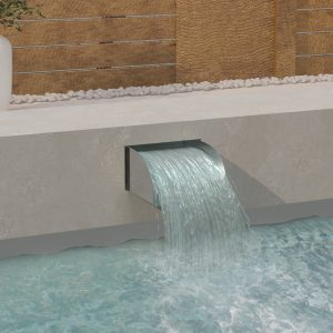 Waterfall with LEDs 30x Stainless Steel 304