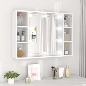 mirror cabinet with LED 76x   mirror cabinet with