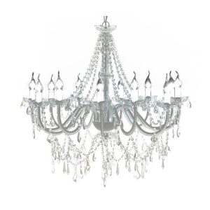 chandelier with 1600 crystals