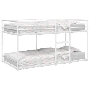 bunk bed without mattress