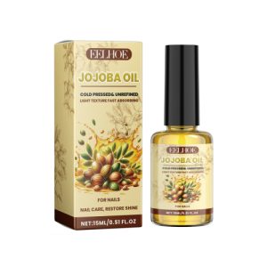 EELHOE Jojoba Oil For Nails, Nail Care Anti-Barb Edge Oil Softening Nourishing Base Oil For Nail Protectors
