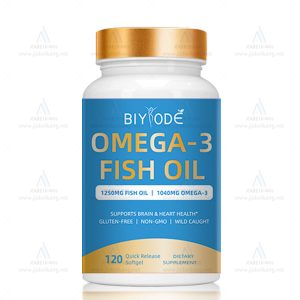GMP Factory Omega-3 Fish Oil Collagen Softgel Natural Material Certificate Wholesale Capsules