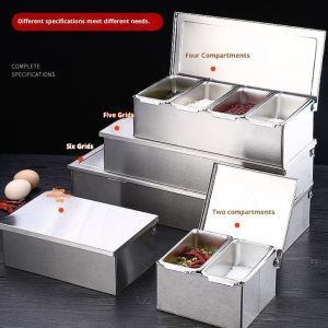 Kitchen Household And Commercial Ice Powder Ingredient Storage Box