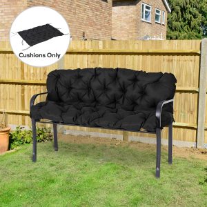 59" x 38" Tufted Bench Cushion for Outdoor Furniture