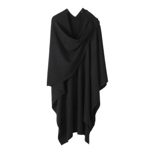 Knitted Solid Color Shawl For Women