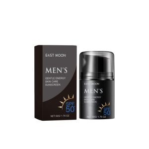 East Moon Enhanced Sunscreen For Men, Summer Outdoor Uv Protection Moisturizing Mild Refreshing Protective Cream