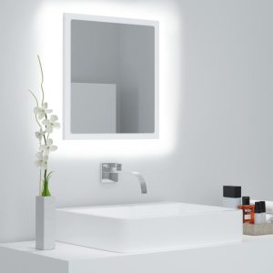 LED bathroom mirror 40x8, acrylic