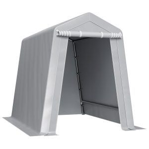 Outdoor Storage Shelter Shed 6x8 Ft Waterproof Portable Canopy Carport Tent