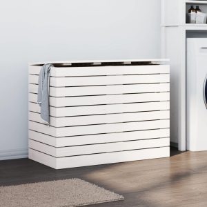 Laundry Chest 88.5x Solid Pine Wood