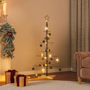 Christmas tree with wooden stand 120 cm   Christmas tree