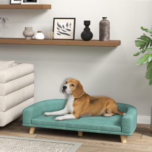 Dog Sofa Couch Bed with Washable Cushion for Large Dogs