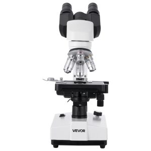 Binocular Compound Microscope Kit 40-5000X Dual Stage Two Set Of Eyepieces