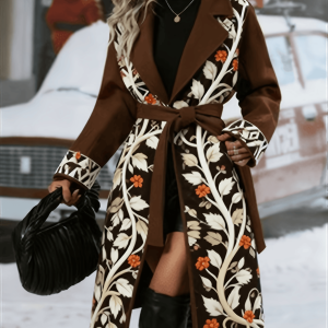 Fashionable Casual Long Coat