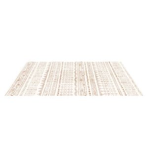 Area Rug, 5 X 7 Ft Large Washable Rug, Non-Slip And Tear-Resistant Soft Carpet, Pet Friendly Modern Area Rugs, Indoor Mat For Bedroom, Office, Living Room, Entryway, Beige