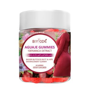 Aguaje-Gummies Herbal Supplement OEM ODM Private Label Custom Booty Enhancement Gummies Buttocks Lift Enlargement Natural Plant Based Formula Wholesale