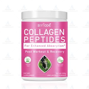 BIYODE Grass Fed Collagen Peptides High Absorption Bovine Protein Skin Hair Nails Joint Support OEM ODM Factory Supply
