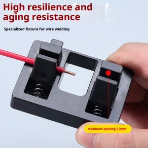 New High Rebound Wire Welding Fixer Thick Wear-resistant Non-slip Double Card Wire Line Repair