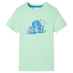 Children's T-shirt, light green, size 116
