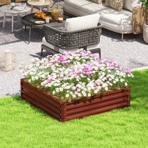 Galvanized Raised Garden Bed