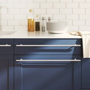 Furniture Handles 5 pcs. Silver 480 mm Stainless Steel