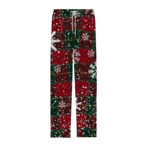 Men's Casual Pants Christmas Style Full Print