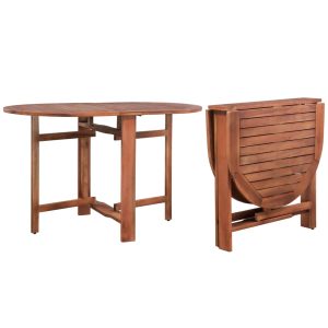 Garden Table 120x70x74 cm Acacia Solid Wood