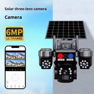 Three-lens Picture Of Solar Monitoring Camera
